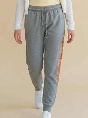 EUC Pel Athletic Unisex Gray Sweatpants Graphic “Rockwell Yellowjackets”- Size S